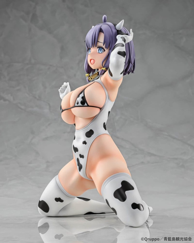 Nukitashi The Animation PVC Statue 1/5 Misaki Hotori Cow print costume 22 cm 13