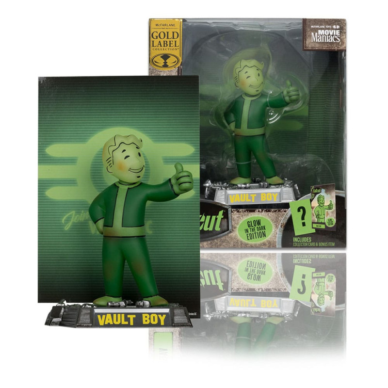 Fallout Movie Maniacs PVC Statue Vault Boy 13 cm 6