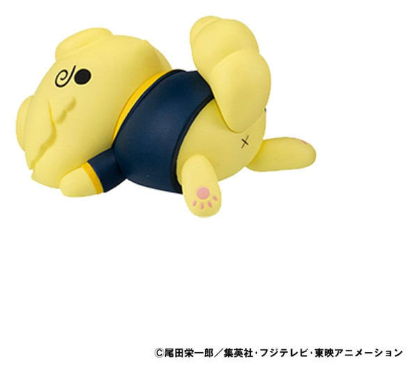 One Piece Mega Cat Project Trading Figure Egghead NyanPieceNyan! Stickie! 3 cm Assortment (8) 3