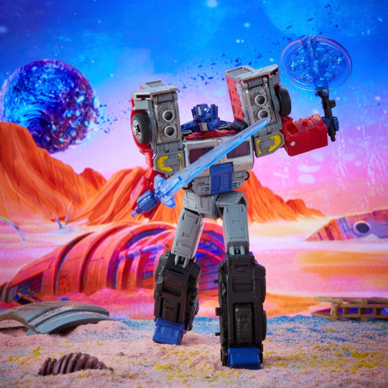 Transformers: Generation 2 Generations Legacy Voyager Action Figure 2022 Laser Optimus Prime 18 cm 4