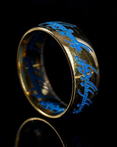 Lord of the Rings Replica One Ring Glow in the Dark 5