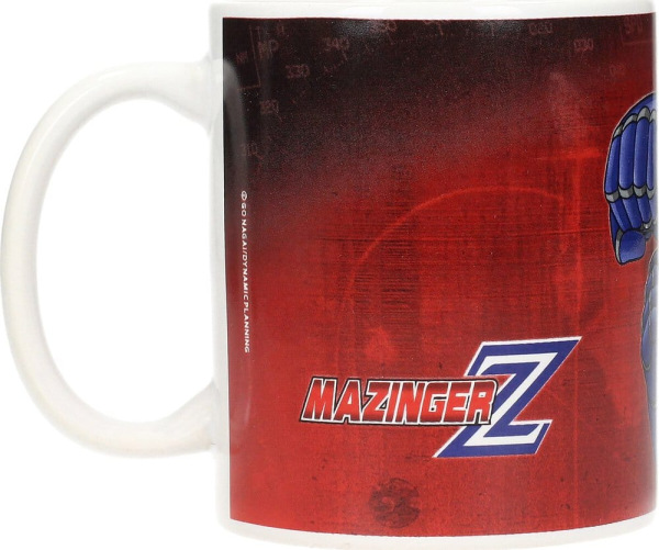 Mazinger Z Mug Red Logo 3