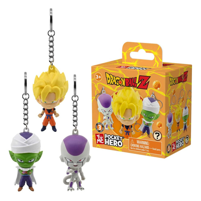 Dragon Ball Z Pocket Hero Keychain Series 1 Blind Box Display (12) 9