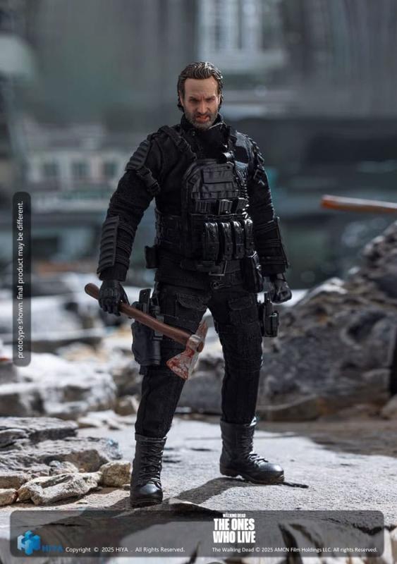 The Walking Dead: The Ones Who Lived Exquisite Super Series Actionfigur 1/12 Rick 16 cm 2