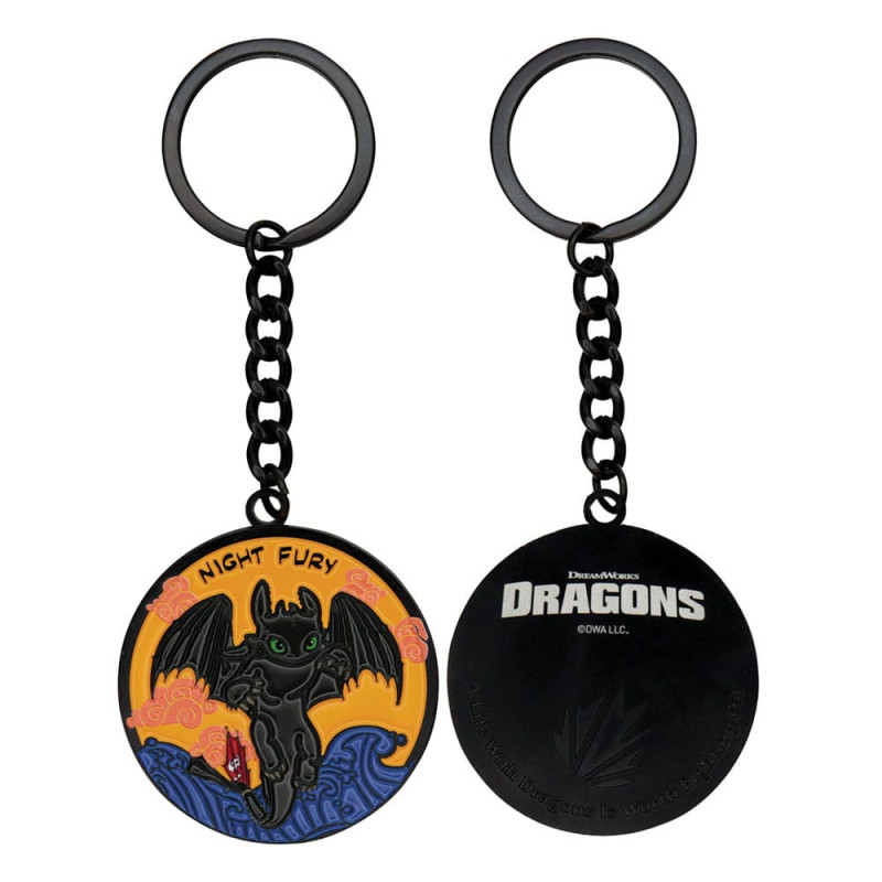 How to Train Your Dragon Keychain Night Fury Limited Edition 1