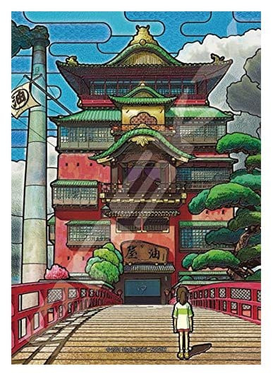 Spirited Away Stained glass Puzzle Aburaya (208 pieces) 1