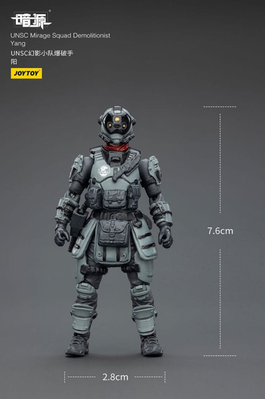 Dark Source Action Figur UNSC Mirage Squad 7 cm 5