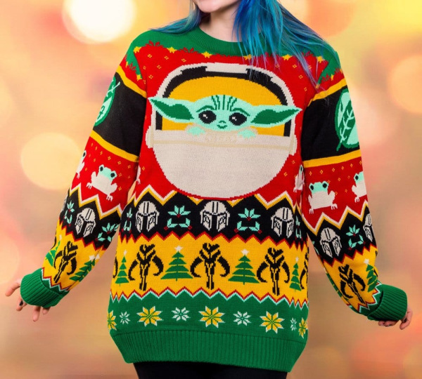 Star Wars Christmas Sweater The Child Size L 2