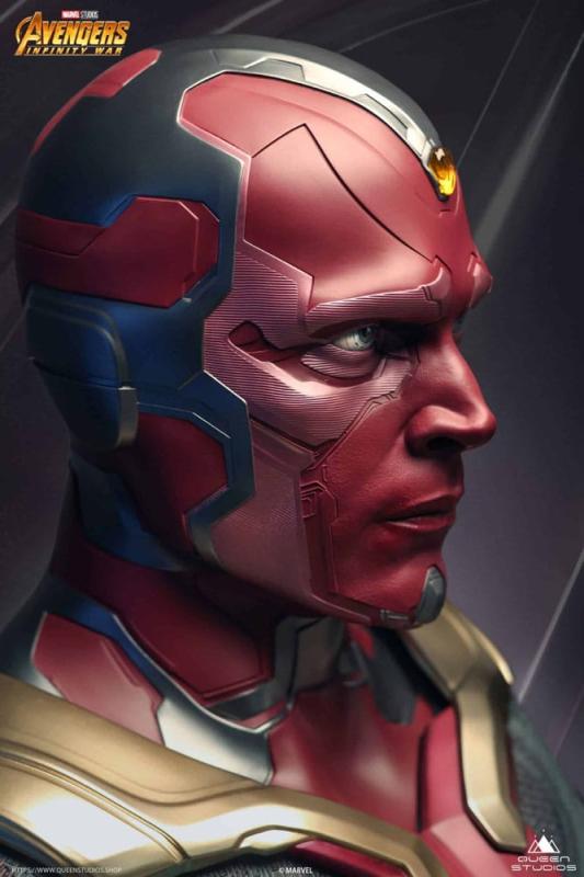 Avengers Infinity War: Vision 1/1 Life-Size Bust - Queen Studios
