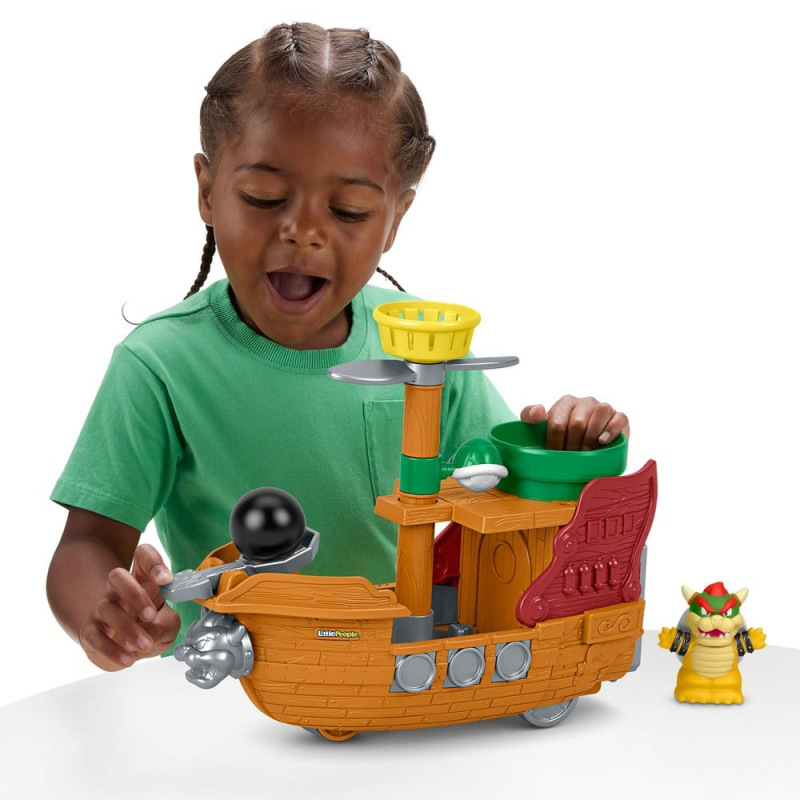 My Mario Little People Playset Bowser's Airship 2