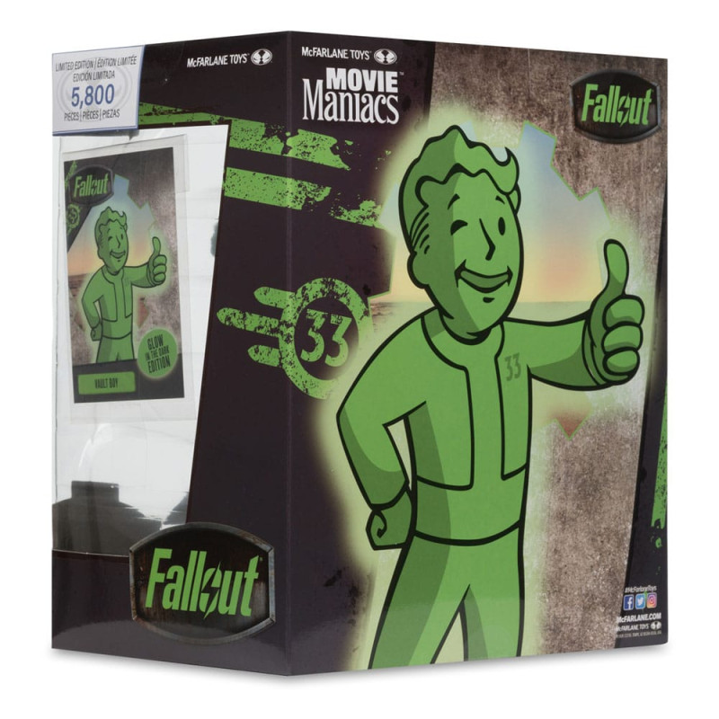 Fallout Movie Maniacs PVC Statue Vault Boy 13 cm 5