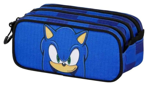 Sonic - The Hedgehog Fan Trick Pencil case 2.2 SEGA Sight Blue