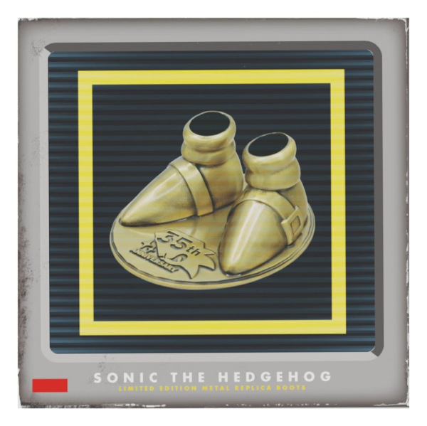 Sonic the Hedgehog Replica 35th Anniversary Metal Boot Limited Edition 6