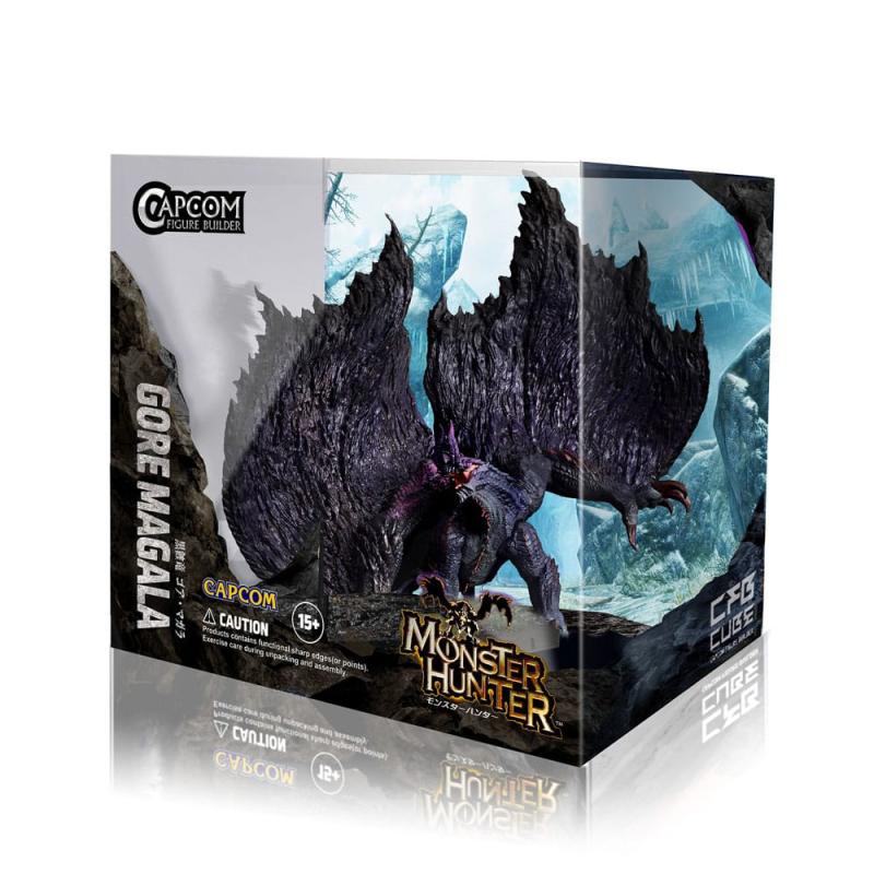 Monster Hunter PVC Statue Builder Cube Gore Magala 12 cm