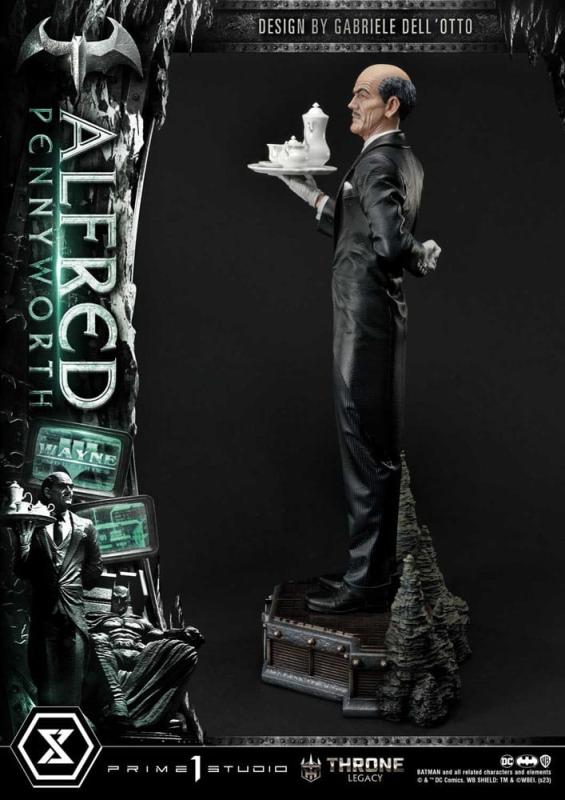 DC Comics Throne Legacy Series Statue Alfred Pennyworth (Batman Comics) Bonus Version 57 cm 6