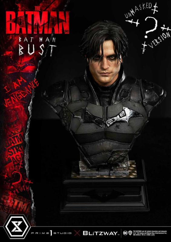 The Batman: Unmasked Batman 29 cm Bust - Prime 1 Studio