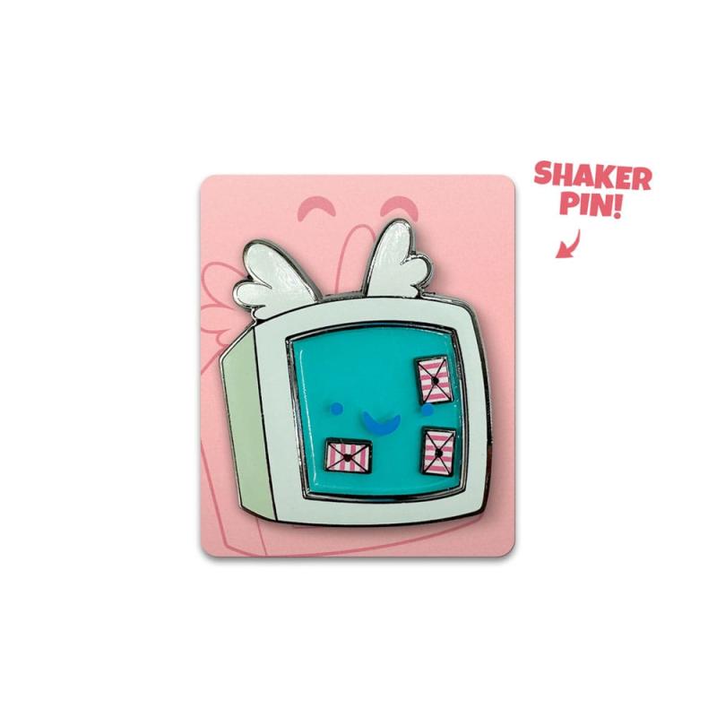 Bee and PuppyCat Shaker Pin Badge Temp Bot 5 cm 1