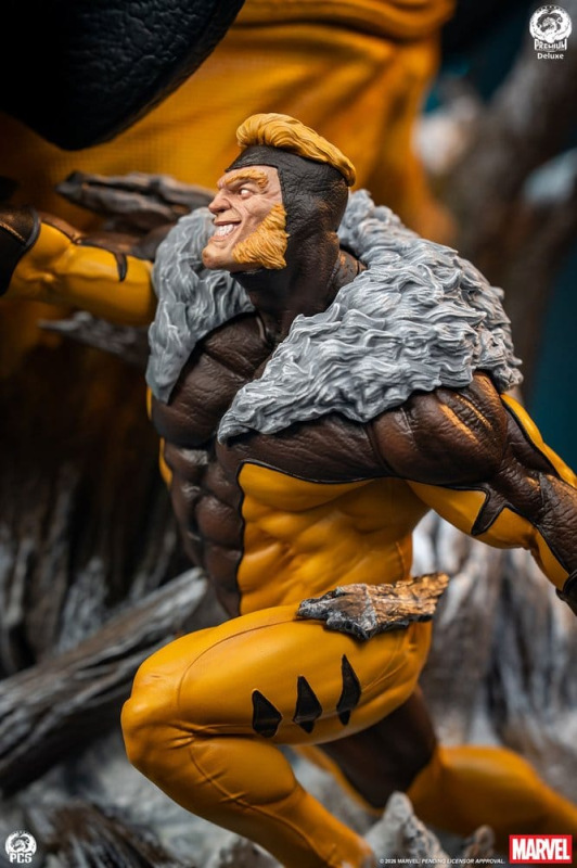 Marvel Fine Art Bust Wolverine Deluxe Edition 48 cm 5
