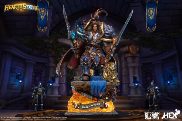 Hearthstone Statue 1/10 Varian Wrynn 31 cm 1