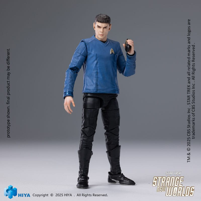 Star Trek Strange New Worlds Exquisite Mini Series Actionfigur 1/18 Spock 11 cm 4