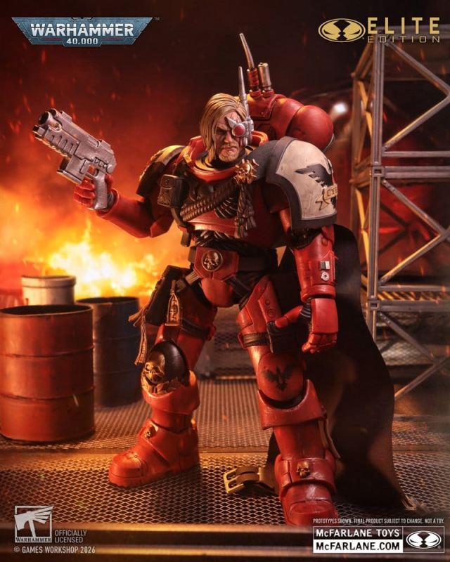 Warhammer 40,000 Dawn of War McFarlane Elite Edition Action Figure Captain Cyrus (Dawn of War 4) 20 10