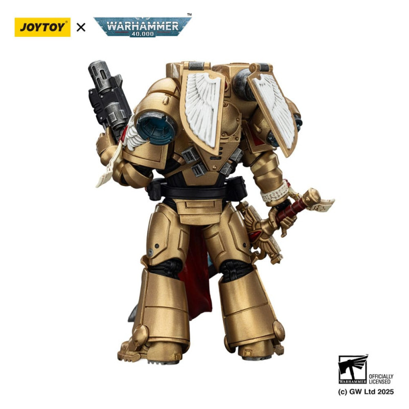 Warhammer 40,000: Combat Patrol Blood Angels Action Figure Sanguinary Guard 1 with Inferno Pistol an 8