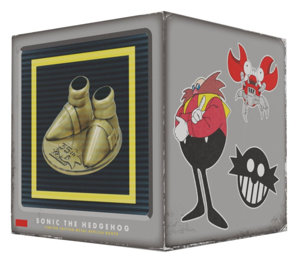 Sonic the Hedgehog Replica 35th Anniversary Metal Boot Limited Edition 4