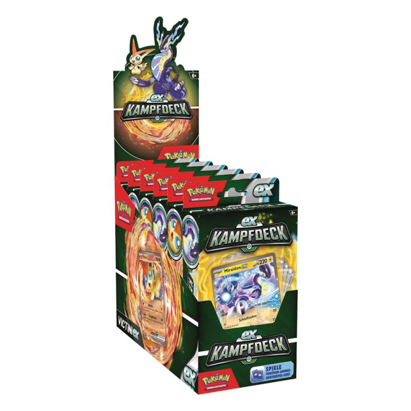 Pokémon TCG EX-Kampfdeck Juli 2024 Display (6) *German Version* 2