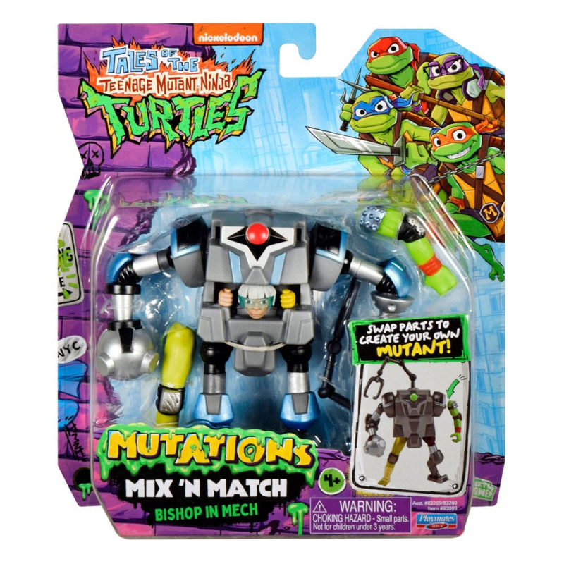 Tales of the Teenage Mutant Ninja Turtles Mix 'n Match Action Figure Mech Suit 12 cm 1