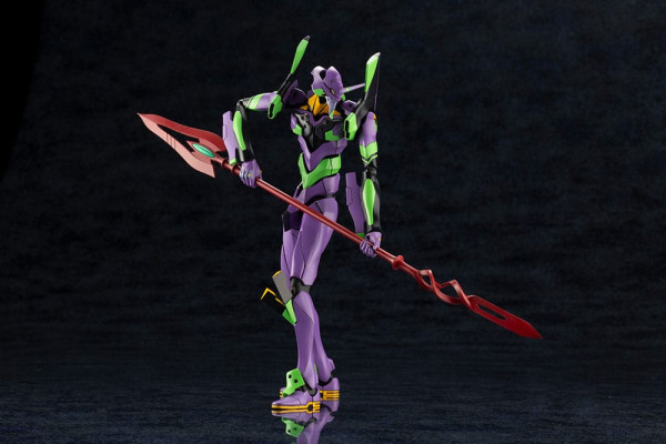 Evangelion: 3.0 + 1.0 Thrice Upon a Time Plastic Model Kit 1/400 Evangelion Test Type-01 with Spear 3