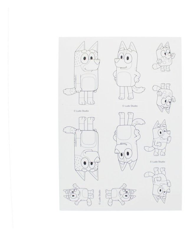 Bluey Colouring and Play World Set 5