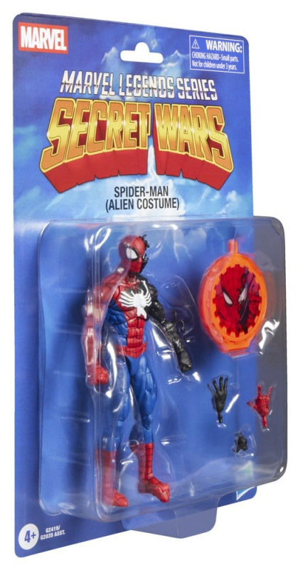 Secret Wars Marvel Legends Action Figure Spider-Man (Alien Costume) 15 cm 8