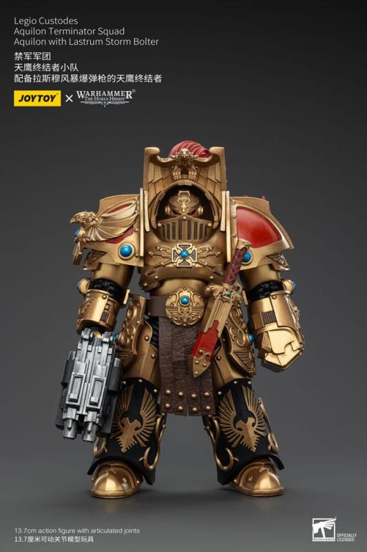 Warhammer The Horus Heresy Action Figure 1/18 Legio Custodes Aquilon Terminator Squad Aquilon with L