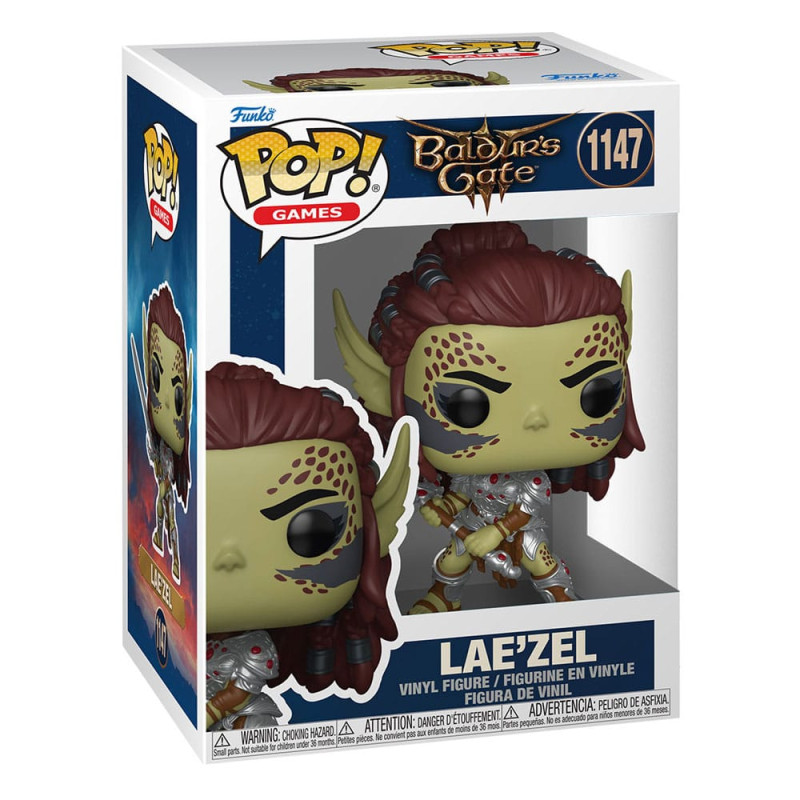 Baldur's Gate 3 POP! Games Vinyl Figure Lae'zel w/Sword 9 cm 1