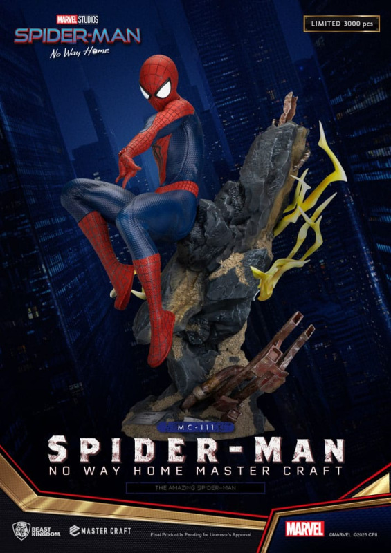 Spider-Man: No Way Home Master Craft Statue The Amazing Spider-Man 35 cm 1