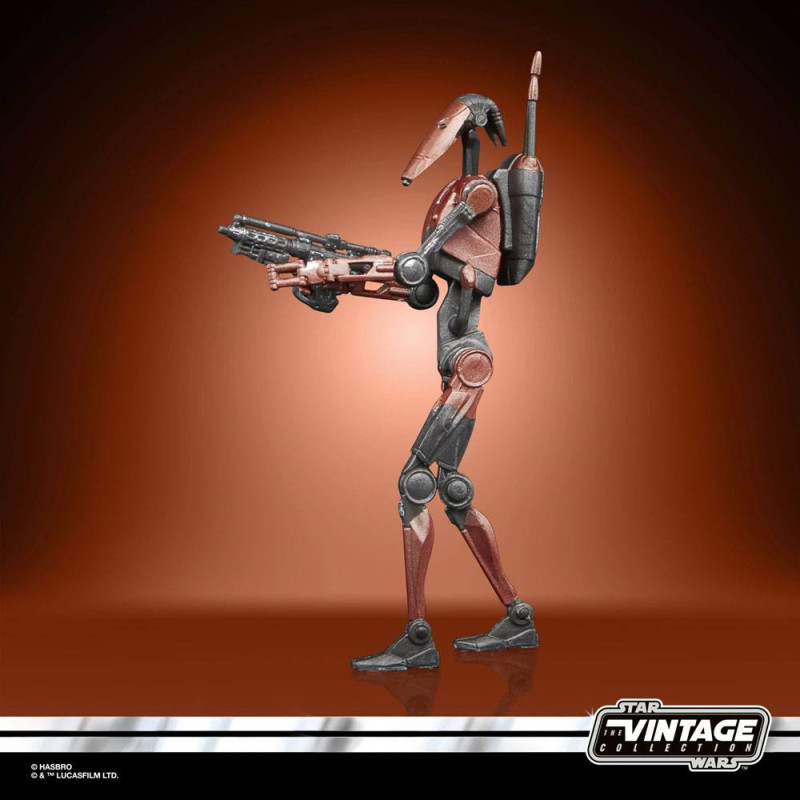 Star Wars Vintage Collection Gaming Greats Action Figure 2021 Heavy Battle Droid (Battlefront II) 7