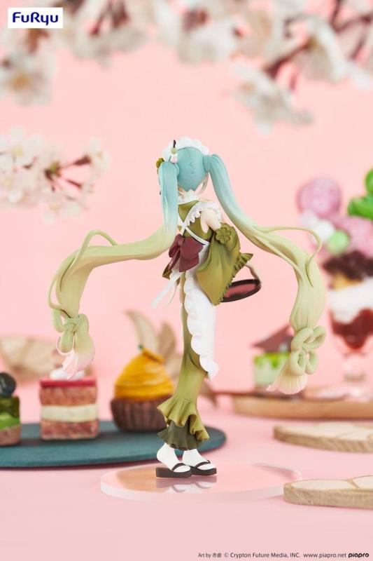 Hatsune Miku Exceed Creative PVC Statue Hatsune Miku Matcha Green Tea Parfait Ver. (re-run) 20 cm