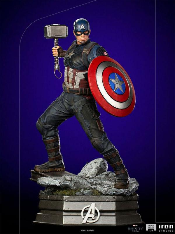 Avengers Infinity Saga: Captain America 1/4 Legacy Replica Statue - Iron Studios