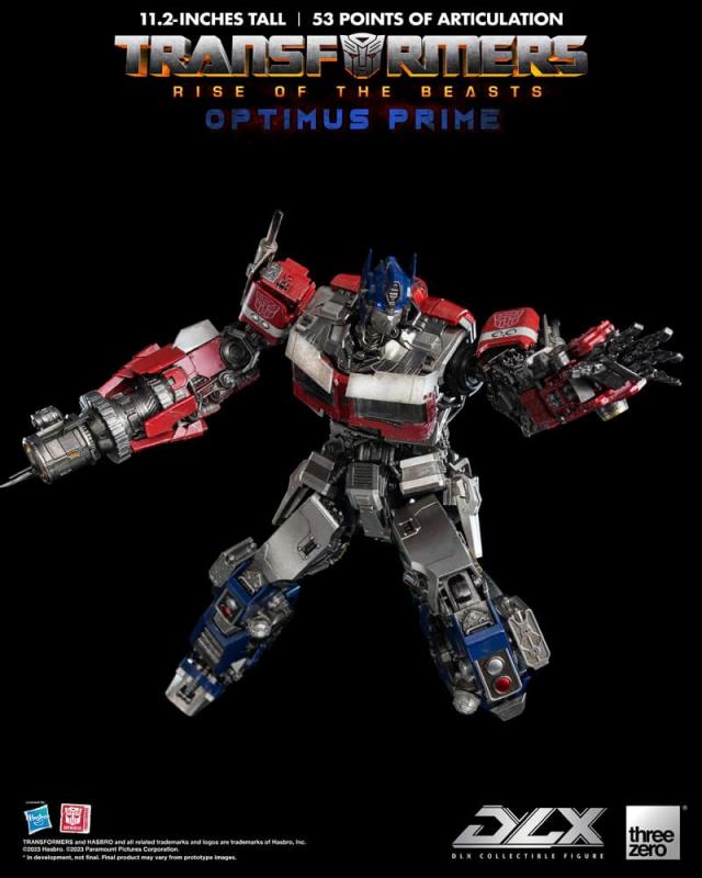 Transformers Rise of the Beasts: Optimus Prime 1/6 DLX Action Figure - ThreeZero