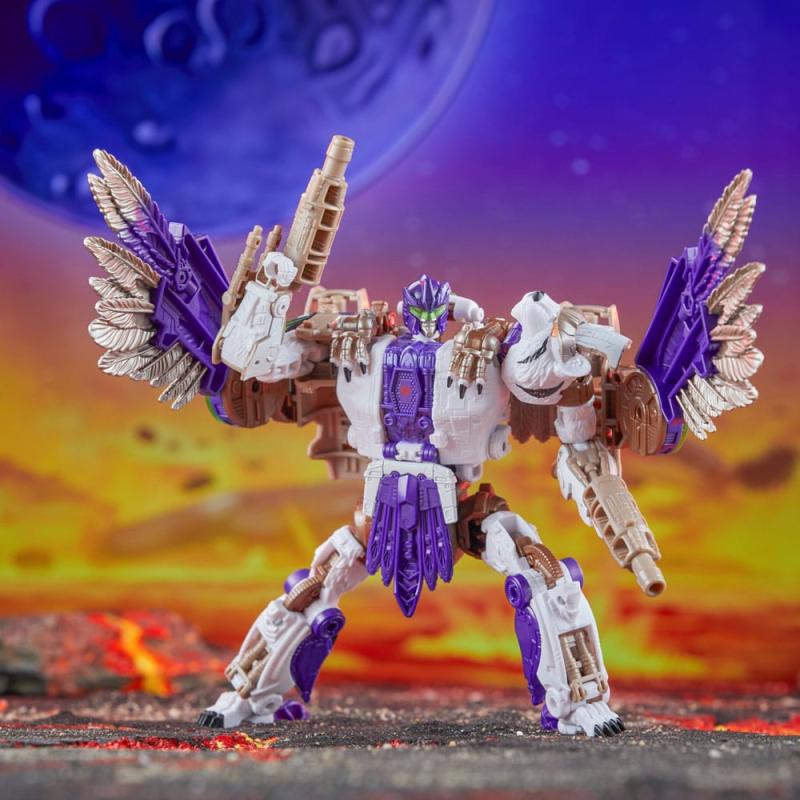 Transformers Generations Legacy United Leader Class Action Figure Beast Wars Universe Tigerhawk 19 c