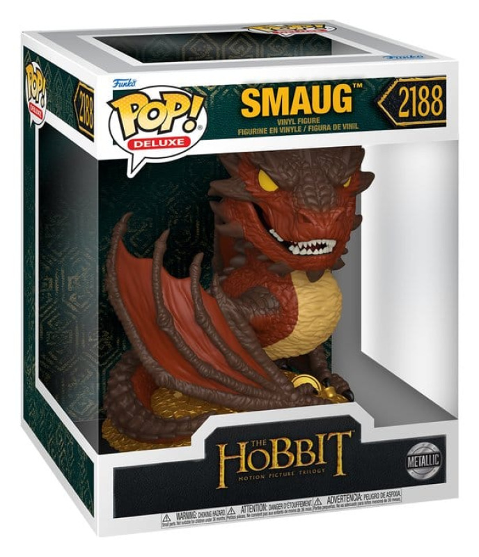 The Hobbit POP! Deluxe Vinyl Figure Smaug (MT) 9 cm 1