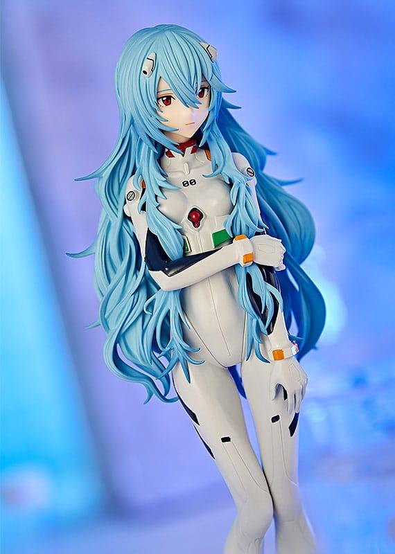 Rebuild of Evangelion Pop Up Parade PVC Statue Rei Ayanami: Long Hair Ver. (re-run) 17 cm