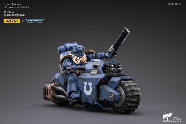 Warhammer 40k Vehicle 1/18 Ultramarines Outrider Bike 22 cm