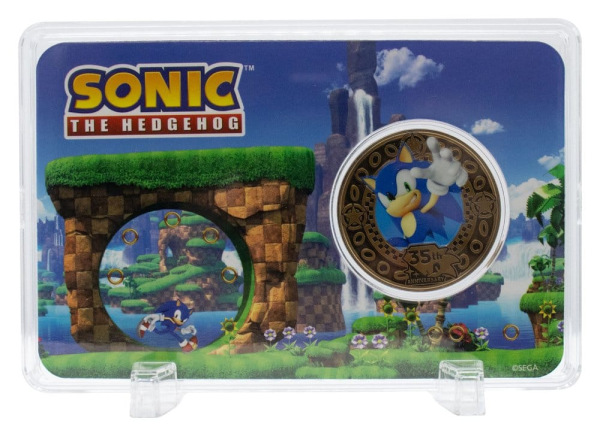 Sonic the Hedgehog Collectable Coin 35th Anniversary Limited Edition 5