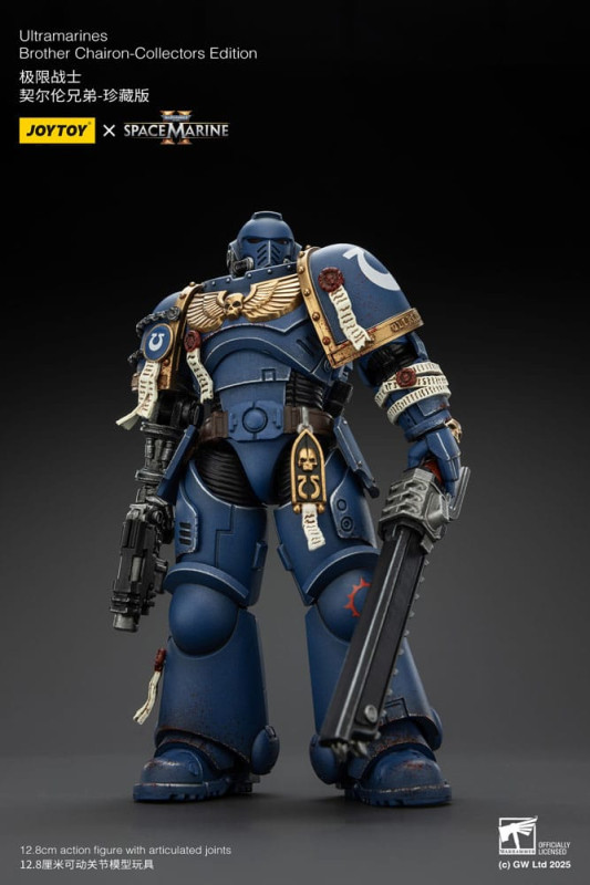 Warhammer 40,000: Space Marine 2 Action Figure Ultramarines Brother Chairon Collectors Edition 13 cm 11