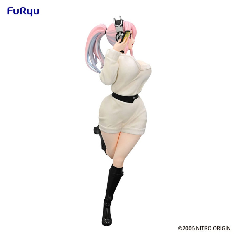 Super Sonico Trio-Try-iT PVC Statue Winter Memory Ver. 21 cm 4