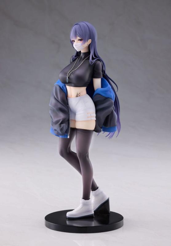 Original Character PVC Statue 1/7 Mask Girl Yuna 24 cm