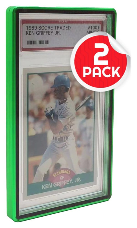 Slab Case Protectors for PSA Graded Cards Green 2