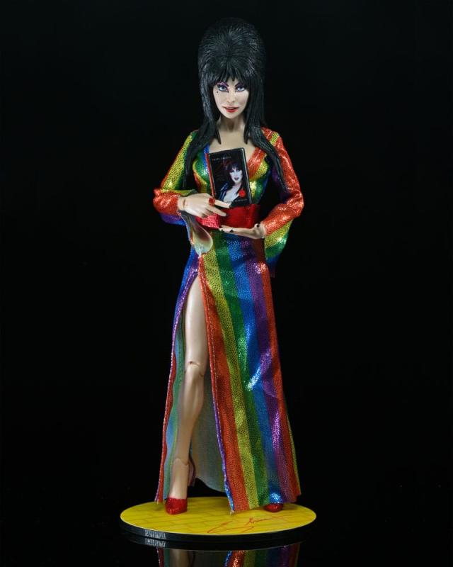 Elvira, Mistress of the Dark Clothed Action Figure Over the Rainbow Elvira 20 cm