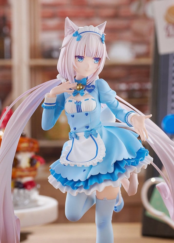 Nekopara Sekai Connect Pop Up Parade PVC Figure Vanilla: Winter Clothes Ver. L Size 22 cm 3